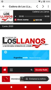 Cadena de Los Llanos screenshot 1
