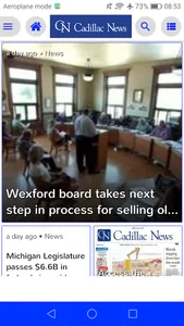 Cadillac News screenshot 0