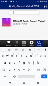 ACC Quality Summit screenshot 1
