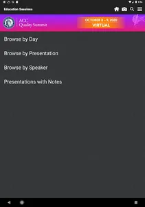ACC Quality Summit screenshot 13