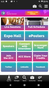 ACC Quality Summit screenshot 2