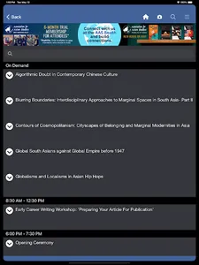 AAS Events screenshot 7