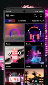 Mixradio Music Techno Electro screenshot 0
