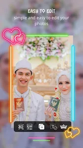 Hijab Couple Wedding Dress screenshot 2