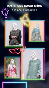 Kebaya Tunik Brokat Editor screenshot 1