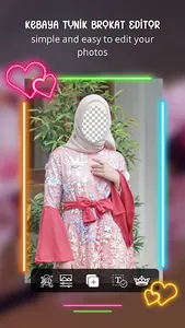 Kebaya Tunik Brokat Editor screenshot 10