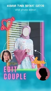 Kebaya Tunik Brokat Editor screenshot 4