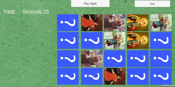Memory game of the saints of t screenshot 0