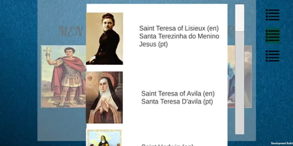 Memory game of the saints of t screenshot 4