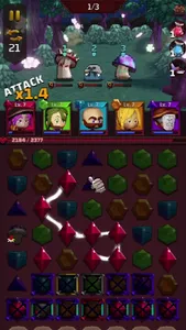 Dangun Chef: rpg match 3 screenshot 10