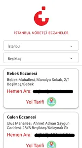 İstanbul Nöbetçi Eczane screenshot 1