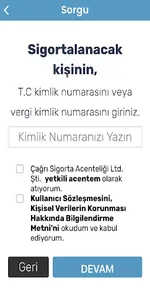 Çağrı Sigorta screenshot 1