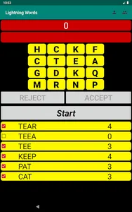 Lightning Words - A Great Loca screenshot 14