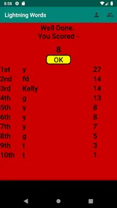 Lightning Words - A Great Loca screenshot 3