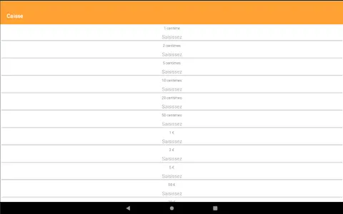 Caisse screenshot 2