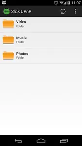 Slick UPnP screenshot 1