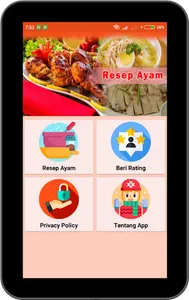 Aneka Resep Ayam Offline screenshot 0