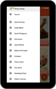 Aneka Resep Ayam Offline screenshot 1