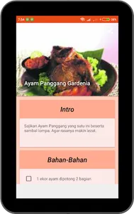 Aneka Resep Ayam Offline screenshot 5