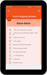 Aneka Resep Ayam Offline screenshot 6