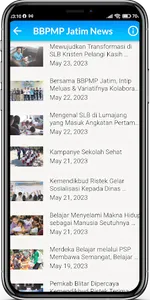 Portal Mutu BBPMP Jatim screenshot 2