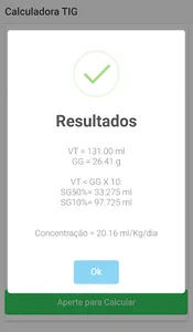 Calcular TIG screenshot 1