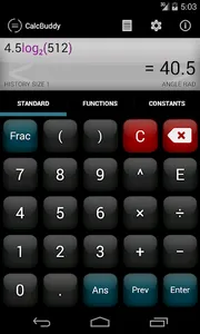 CalcBuddy Calculator screenshot 1