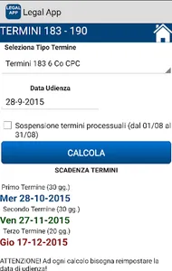 Legal App screenshot 3