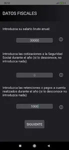 Calculadora IRPF screenshot 2