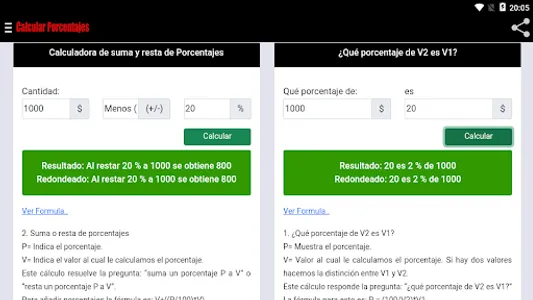 Calculadora de Porcentajes screenshot 18