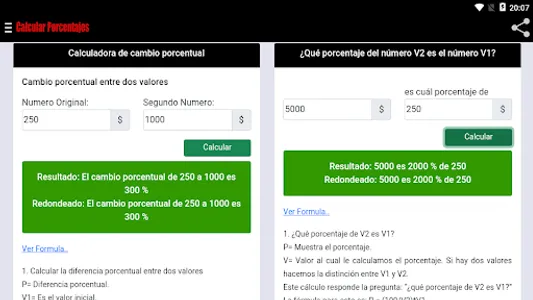 Calculadora de Porcentajes screenshot 19