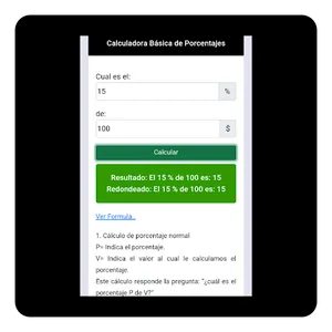 Calculadora de Porcentajes screenshot 4