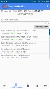 Calcular Precios screenshot 2