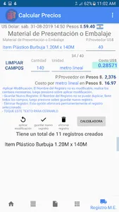 Calcular Precios screenshot 6