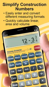 Material Estimator Calculator screenshot 2