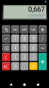 Classic Store Calculator screenshot 1