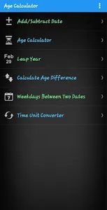 Age calculator 2020 screenshot 1