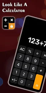 Calculator - Hide Photo, Video screenshot 0