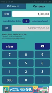 Calculator & Currency screenshot 0