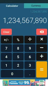 Calculator & Currency screenshot 1