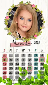 Calendar Photo Frame 2023 screenshot 11