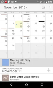 Everyday Business Calendar screenshot 0