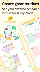 Cute Calendar Schedule Planner screenshot 1