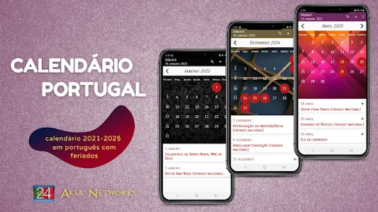 Calendário Portugal Português screenshot 0