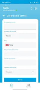 Cálidda - Gestión de comités screenshot 1