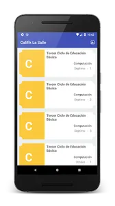 Califik - Profesores screenshot 1