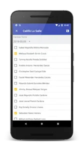 Califik - Profesores screenshot 2