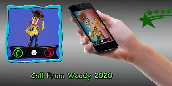 Fake Video Call Woody screenshot 0