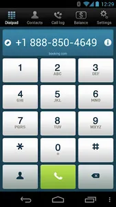 Callbacker -cheap calls abroad screenshot 0