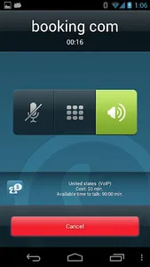 Callbacker -cheap calls abroad screenshot 1